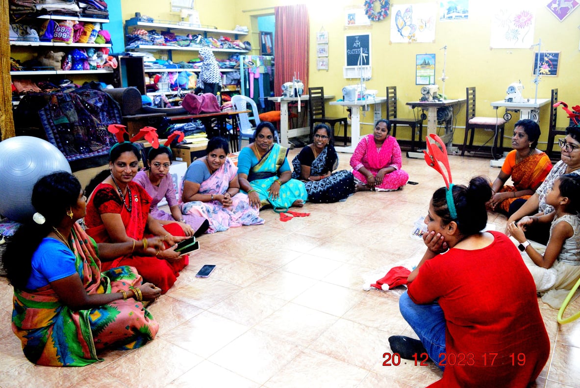 Workshop at Nandri Trust - Mahabalipuram